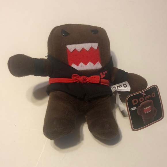 (SOLD) ⭐️ host pick ⭐️ KARATE NINJA DOMO 9" Plush STUFFED ANIMAL Toy - Picture 2 of 7